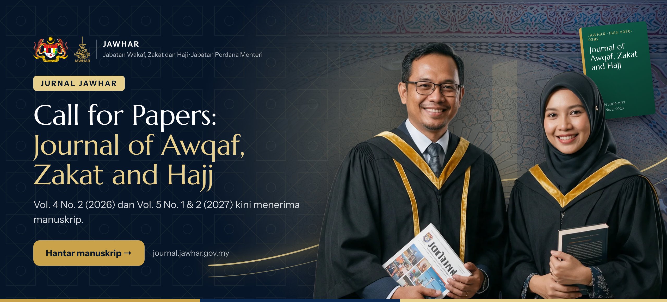 Call for Papers: Journal of Awqaf, Zakat and Hajj