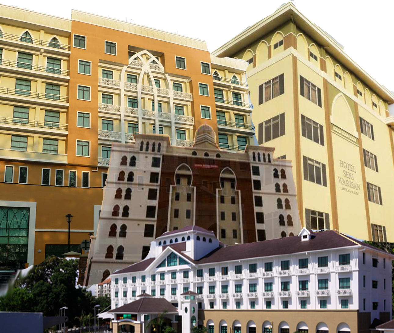 Bangunan hotel wakaf